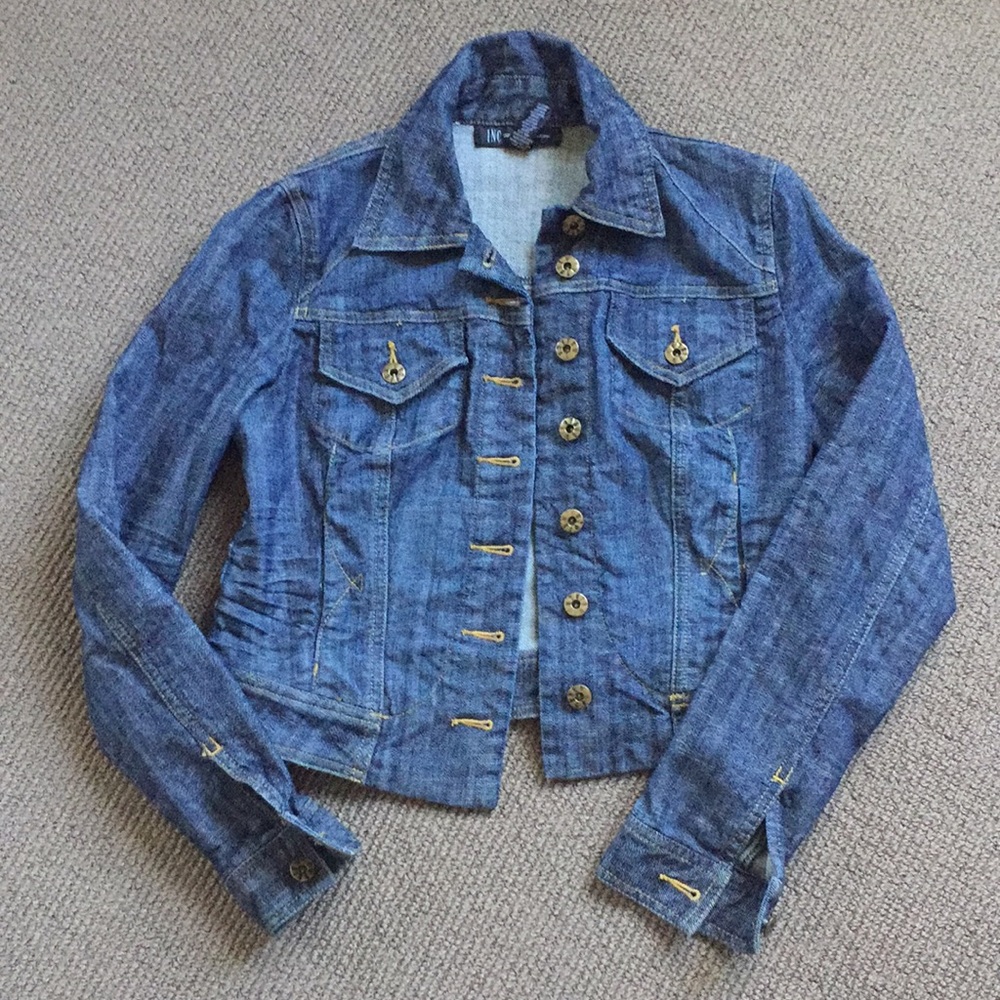 INC denim jacket